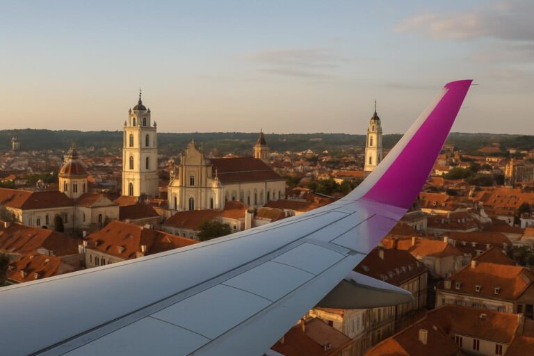 Wizz Air Praha–Vilnius: nová linka do litevské metropole