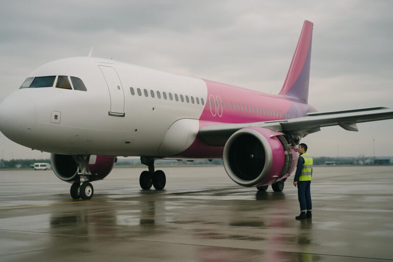 Wizz Air uzemněná letadla Airbus A320neo kvůli motorům Pratt & Whitney